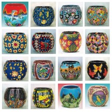 Fimo Windlichter aus Glas