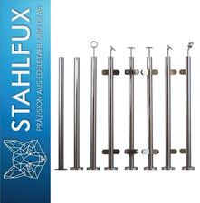 Geländer Edelstahl Pfosten