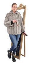 A5858 nerzjacke pelzjacke nerz - nerzjacke,