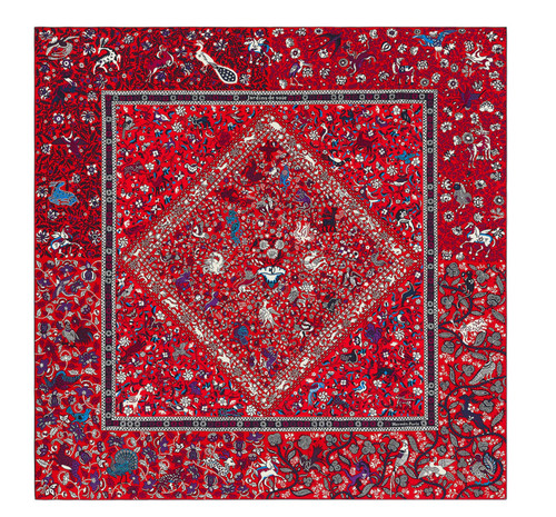 Hermès schal 140 jardins - hermès,