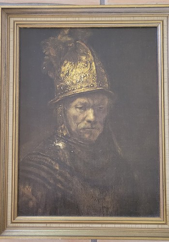 Gerahmtes gemälde der mann - ,
