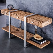 Massivholz Konsolentisch