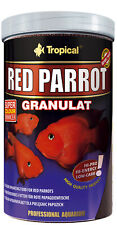 Tropical Red Parrot- Fischfutter Granulatfutter Papageienbuntbarsch 1 l