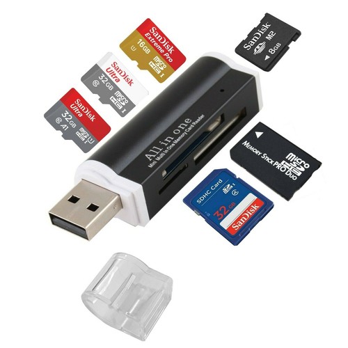 Mini alu kartenleser usb micro - mini,