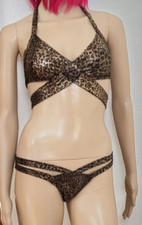 Leo Print Bikini Set S M L 36