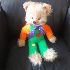 Vintage Retro Teddy Bär Schuco Mein Freund 60cm Stofftier Kuscheltier Plüschtier