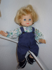 schöne Spielpuppe Schildkröt Schlummerle Puppe aus den 1970erJahren