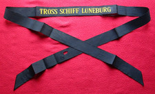 Mützenband,TROSS SCHIFF LÜNEBURG,Captally,Navy,Uniform,Militär,Flotte,Marine
