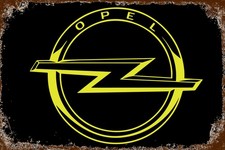 Blechschild OPEL 30 x 20 cm