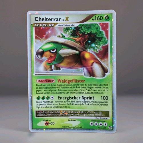 Chelterrar pokemon karte - x,