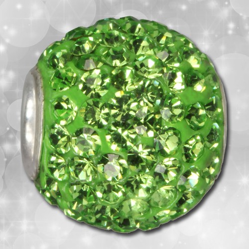 Bead grün shiny swarovski - shiny,