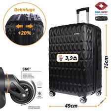 XXL 138L Koffer Reisekoffer