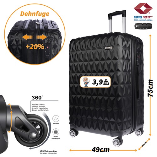 Xxl 138l koffer reisekoffer - xxl,