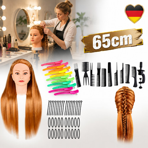 Frisierkopf friseur echthaar - friseur,