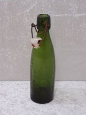Antike Albert Bier Glas Flasche Bügelverschluss Vintage Weißbierbrauerei Berlin