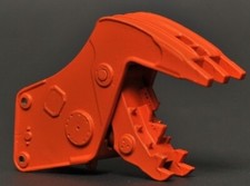 YCC - Oranger Abbruchgreifer