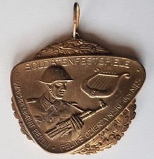 NVA Plakette Wachregiment Berlin Feliks Dzierzynski MfS Soldaten Festspiele DDR