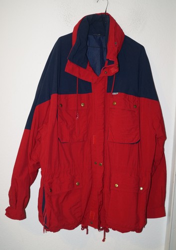 Rote wetterjacke l - rote, gr.ca.l