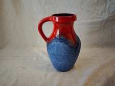 Fat Lava Vase Keramik vintage 60er Jahre 24 cm