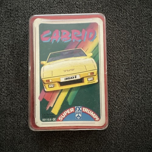 Cabrio super trumpf - super, quartett