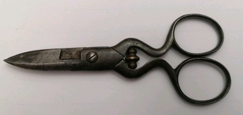 Alte antike knopflochschere - antike,