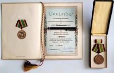 DDR/NVA Medaille für treue