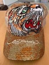 Ed Hardy Cap Gold - individuell Größenverstellbar