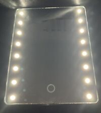 TCM TCHIBO LED Schminkspiegel Kosmetikspiegel Spiegel 3W Ablagefach klappbar