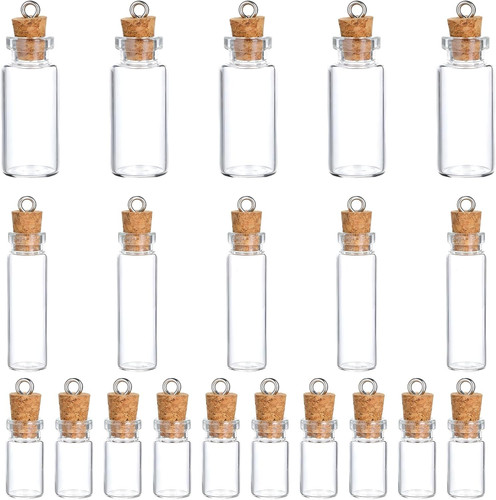Stück mini glasflaschen - stück,