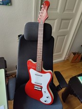 Danelectro Dano '67 Rot E-Gitarre, electric guitar, lipstick pickup