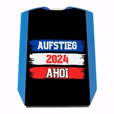 Kiel Aufstieg 2024 Parkscheibe mit Spruch Ahoi
