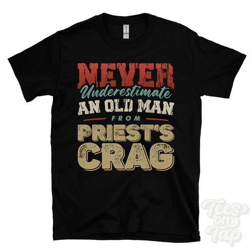 Shirt unterschätze niemals - t-shirt,