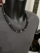 herren kette Lavasteinkette Bikerschmuck Rockerschmuck Biker Lifestyle Trend