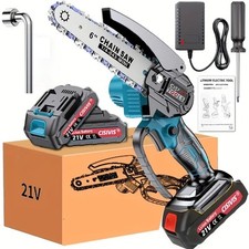 Mini Akku Kettensäge 6+4 Zoll