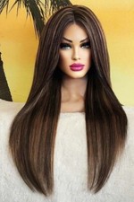 Lace Front Wig Perücke glatt