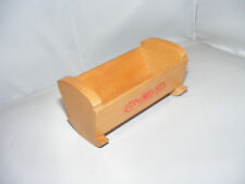 Alte Baby-Wiege-Gute Stube-Kinderzimmer-Puppenhaus-Puppenstube-HABA