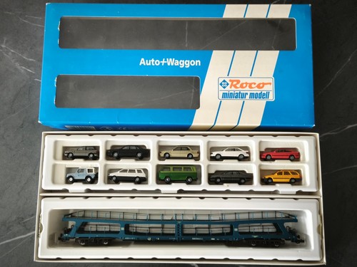 Roco 1900 autotransportwagen - roco,