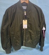 Alpha Industries MA-1 VFLW OS Rev. Wmn Bomberjacke Damen Gr. S dark green NEU