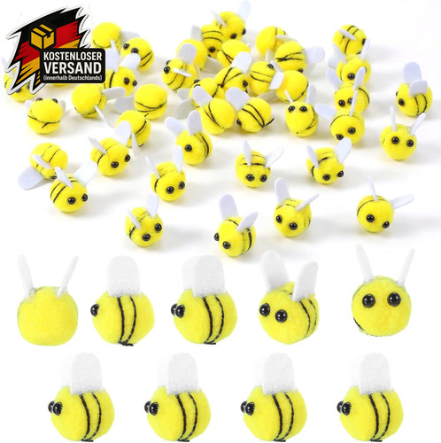 Mini bienen filzfiguren - mini-bienen,