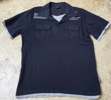 Herren Poloshirt Größe L in schwarz von Southern Menswear