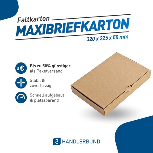 Maxibriefkarton 320x225x50