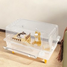 Hamsterkäfig, durchsichtiges