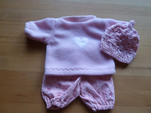 Puppenkleidung pullover hose - =, pullover,hose