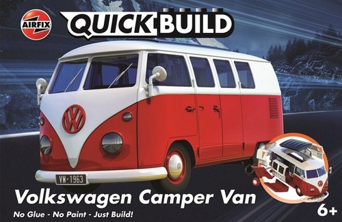 Airfix quickbuild camper - vw,