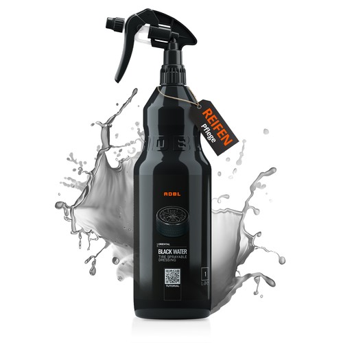 Adbl black water - black, 1l