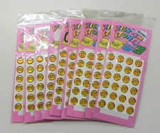 Smiley Stickerbogen 10 Bögen