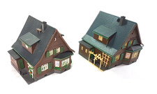2x Mamos, Vero H0 ?"Holzhaus Erika"? Schieferdach Holzhaus