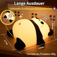 Panda Nachtlicht Kind, LED