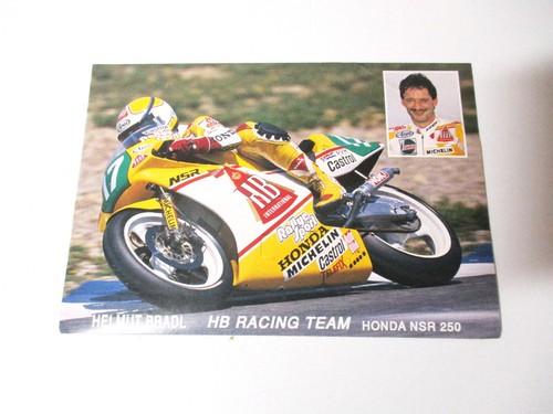 Helmut bradl honda nsr 250 - nsr, hb