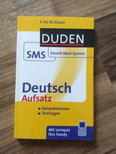 Duden SMS: Deutsch Aufsatz -